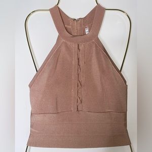 Crop Top / Guess / XSMALL / Color: Golden Tan / Perfect Condition /